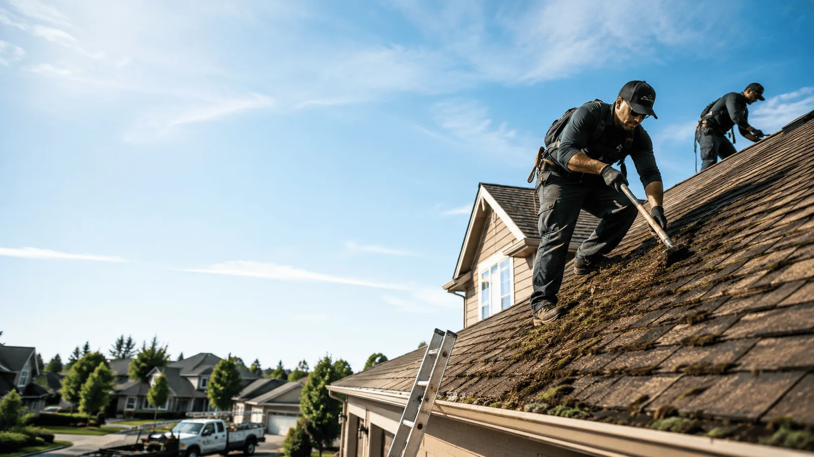 Roof Moss Removal in Redlands, CA near me